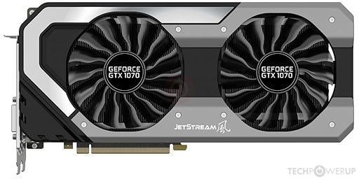 Nvidia Geforce GTX 1070 Palit Jetstream