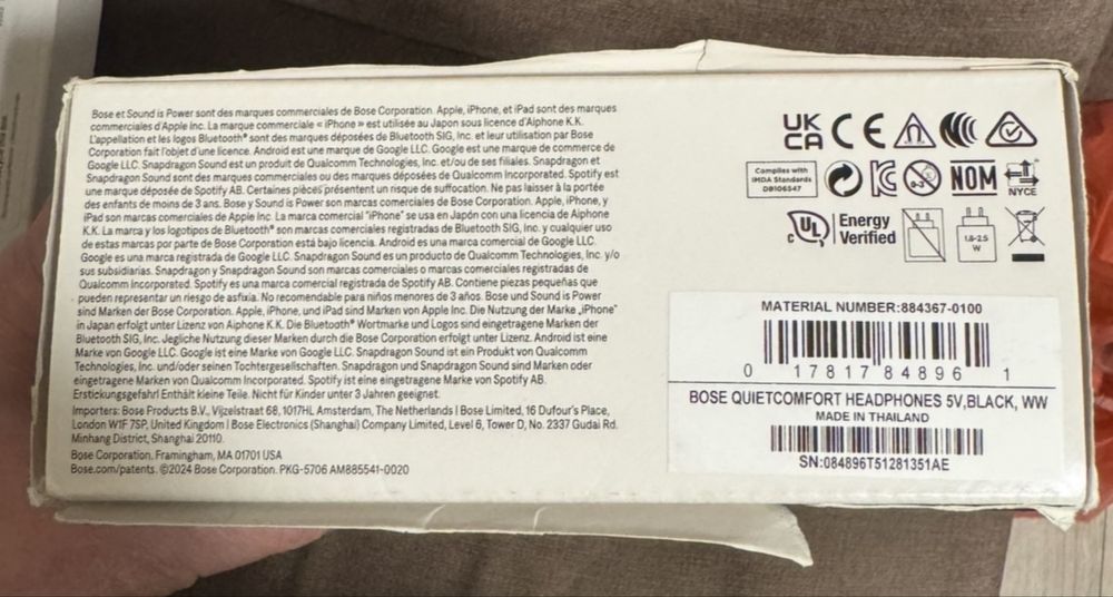 Casti BOSE QuietComfort Headphones,