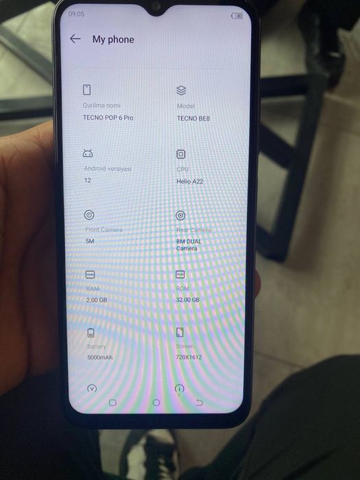 Tecno Pop 6 pro 32 gb