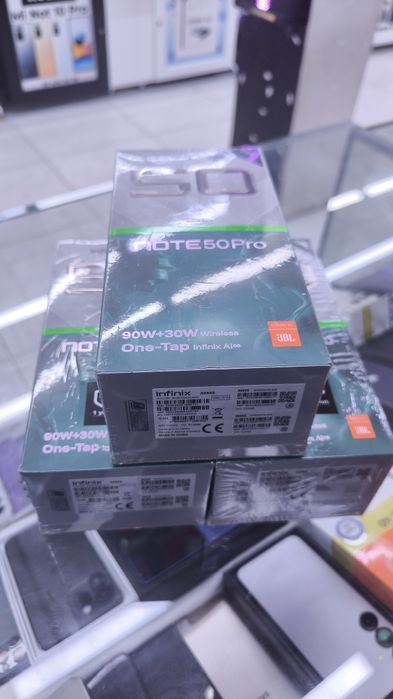 infinix note 50pro 24/256 qora yangi
