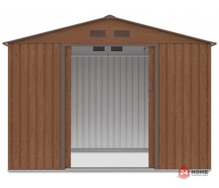 Градинска барака SUNNY Hudson, имитация на дърво 191×277х202 см ДхШхВ