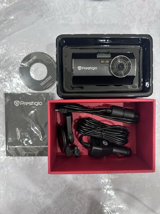 новый видеорегистратор дешево Prestigio RoadRunner 530A5GPS
