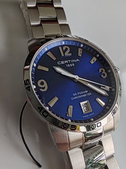 Ceas Certina DS Podium Chronometer Quartz 40 mm Nou-Nepurtat!