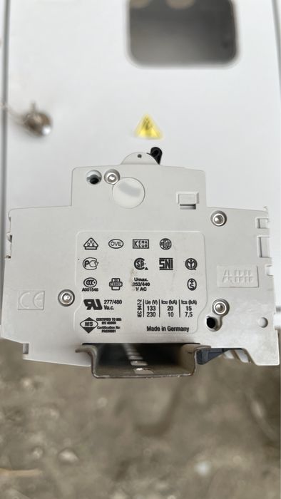 Автоматические выключатели ABB C16