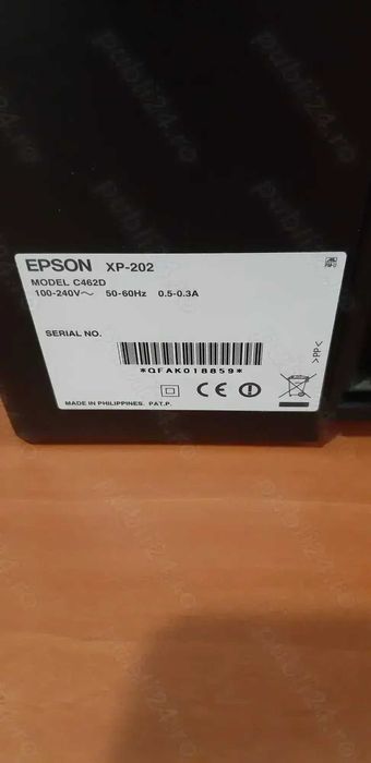 Imprimanta mutifunctionala Epson XP 202,arata impecabil ,dar defecta