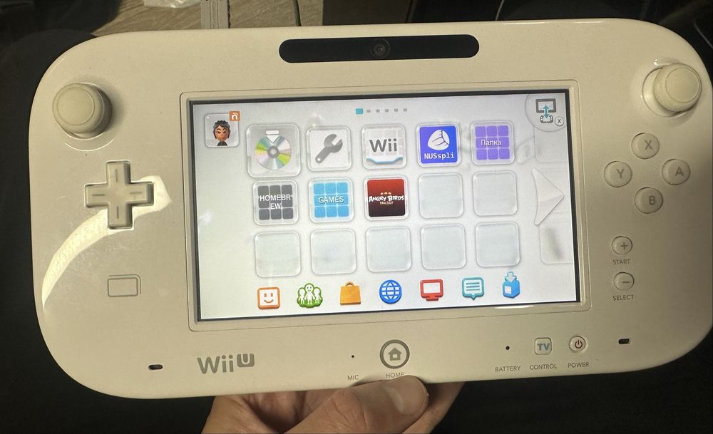 Wii U прошитая, 32 gb версия