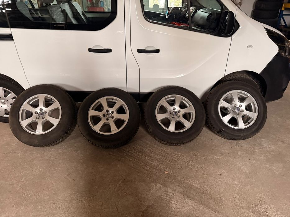 Jante volvo c x 60  cu cauciucuri continental  rulate 1000 k.m