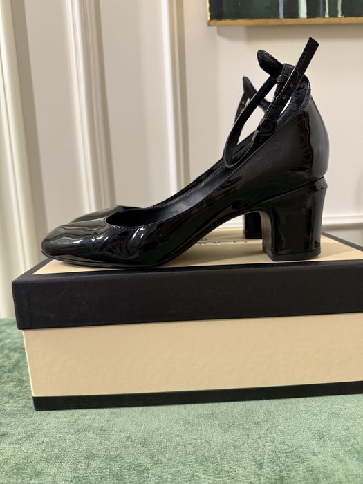 Туфли женские кожаные лаковые