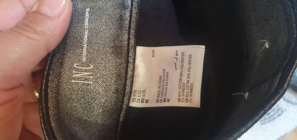 Pantaloni dama argintii