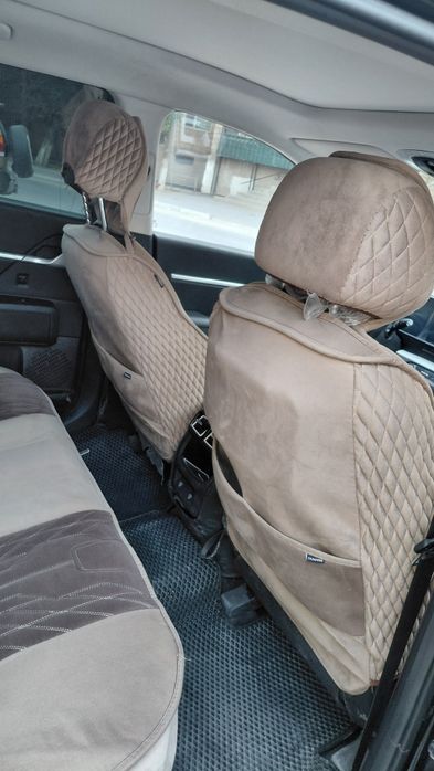 Авто чехол комбинированный алкантара