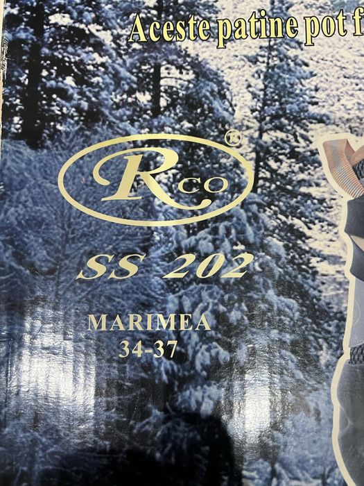 Patine gheata marime reglabila 34-37