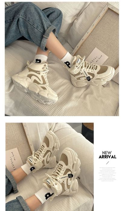 кроссовки на платформе Астана