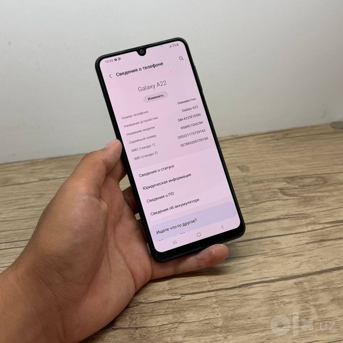 Samsung Galaxy A22 ideali