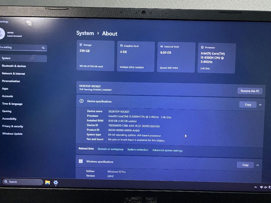Asus komputer sotiladi