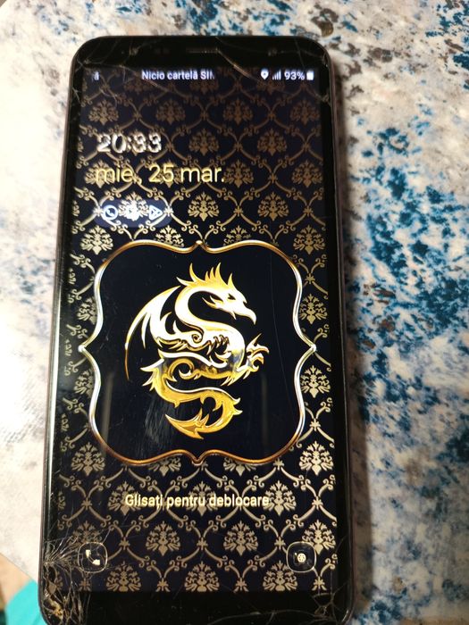 Samsung  j4+ , touchscreen fisurat