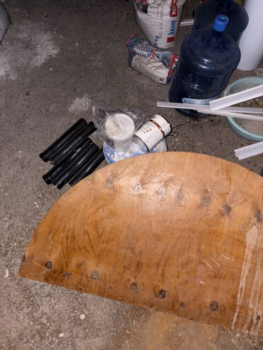 Ағаш домалақ жер стол