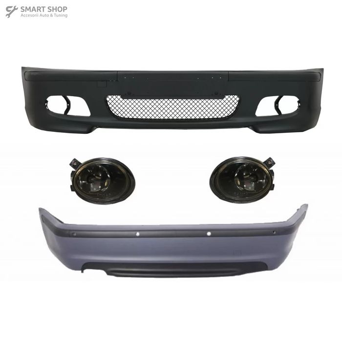 Body Kit Bara fata Bara spate cu PDC BMW Seria 3 E46 4D (1998-2004) si