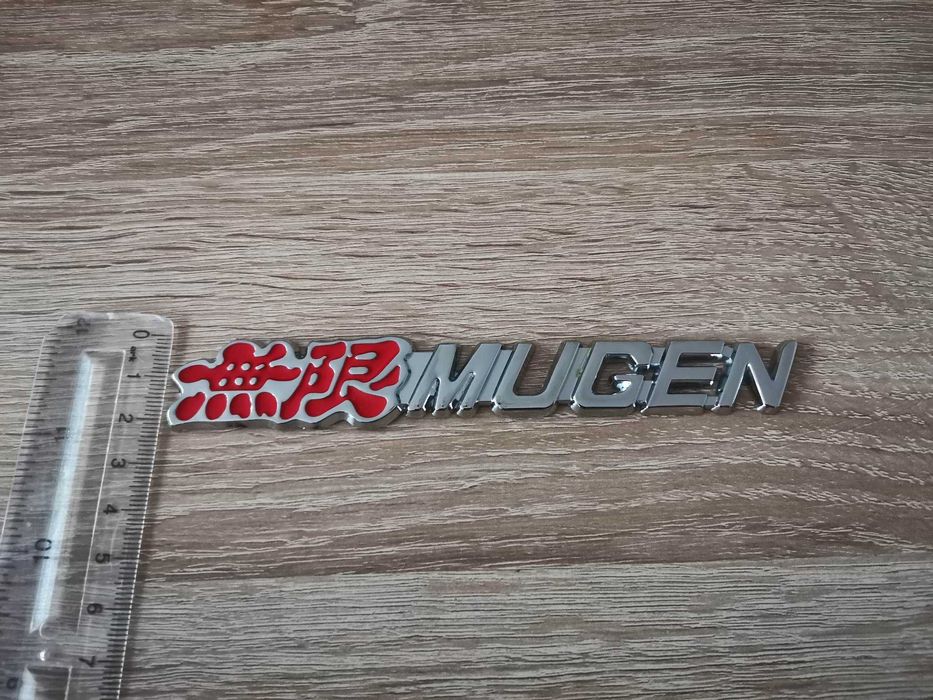 Honda Mugen сребриста емблема