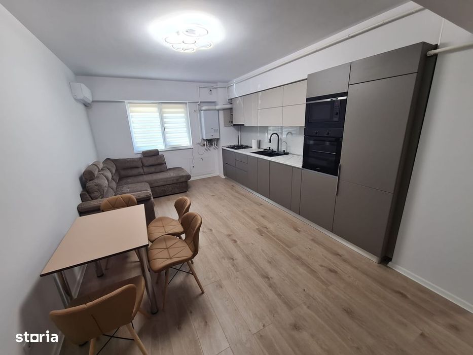 Apartament 2 cam Mioveni, NOU 2025, mobilat, TVA inclus, parter