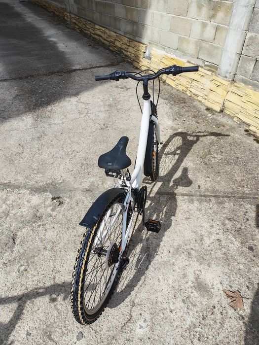 Детско колело Cross Alissa 24" – бяло с розово
