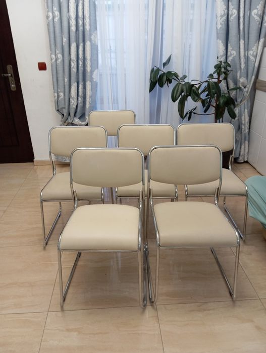 Scaune imitație piele