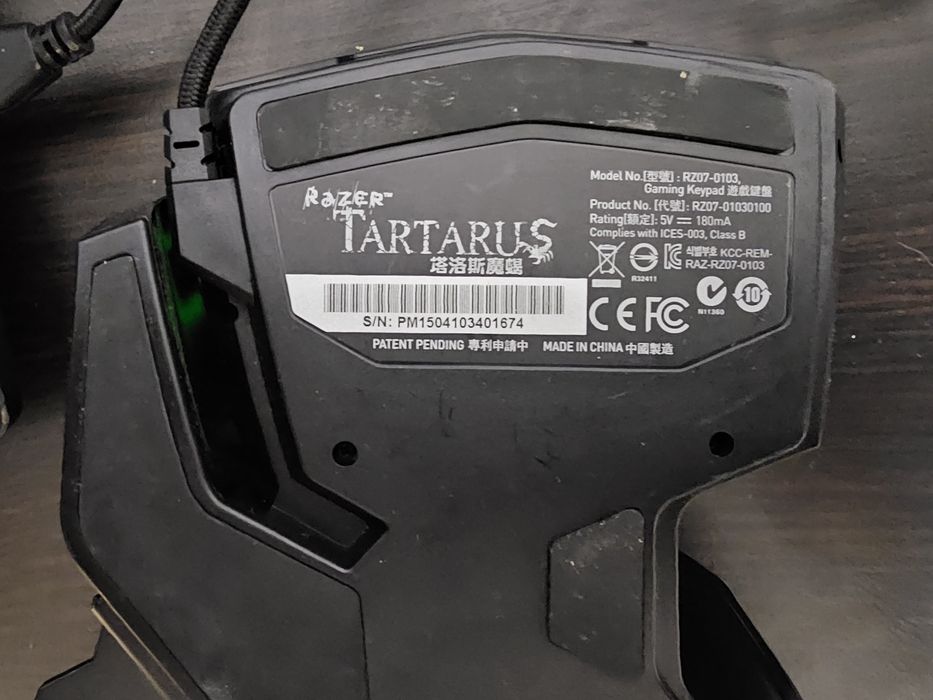 Tastatura Gaming Razer Tartarus, Negru.