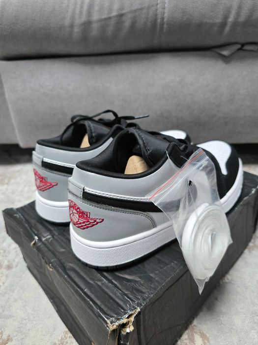 Jordan 1 Low Black White Gray ~ Marimea 41 ~ Nou