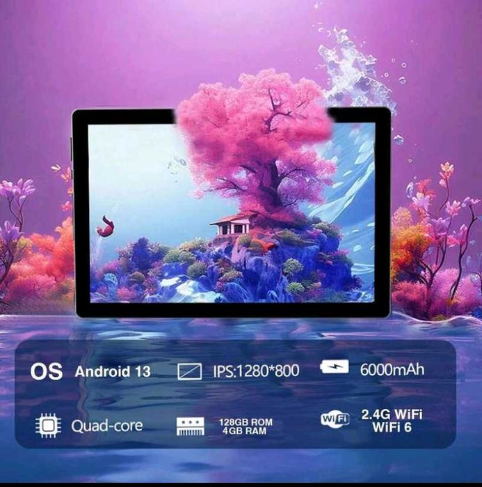Tablet 128gb 10.1 incha + подаръци
