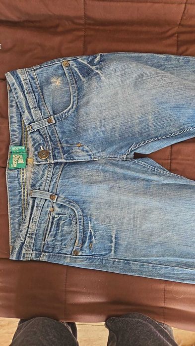 Blugi damă originali Replay, model clasic evazat/bootcut.