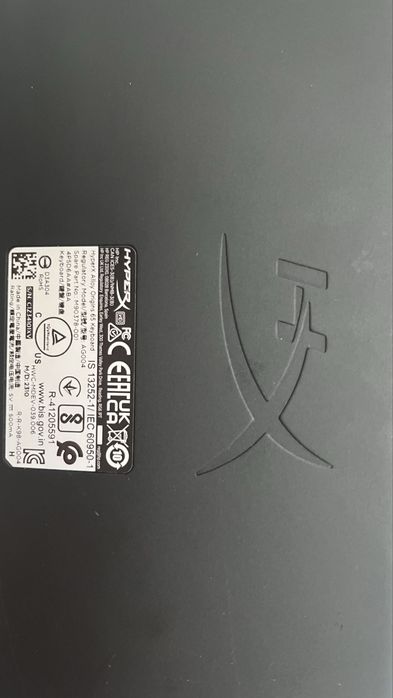 клавиатура hyperx alloy origins 65
