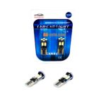 Лед крушки 2бр. за габарит T10-W5W 12LED 12V 3W- А 2930-3