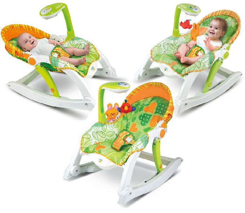 Бебешки шезлонг 3в 1