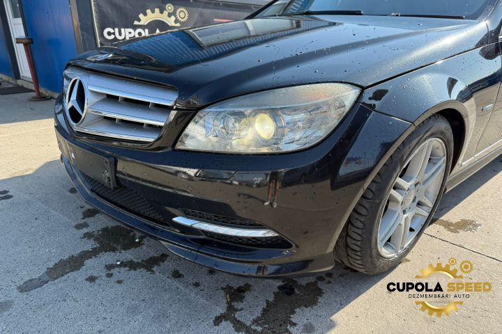 Bara fata AMG culoare 197 Negru Obsidian Mercedes-Benz C-Class W204/S