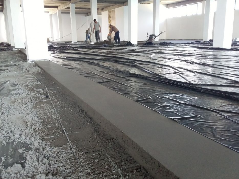 Пол сухой стяжка киламиз, стяжка, сташка,shtyajka,styajka