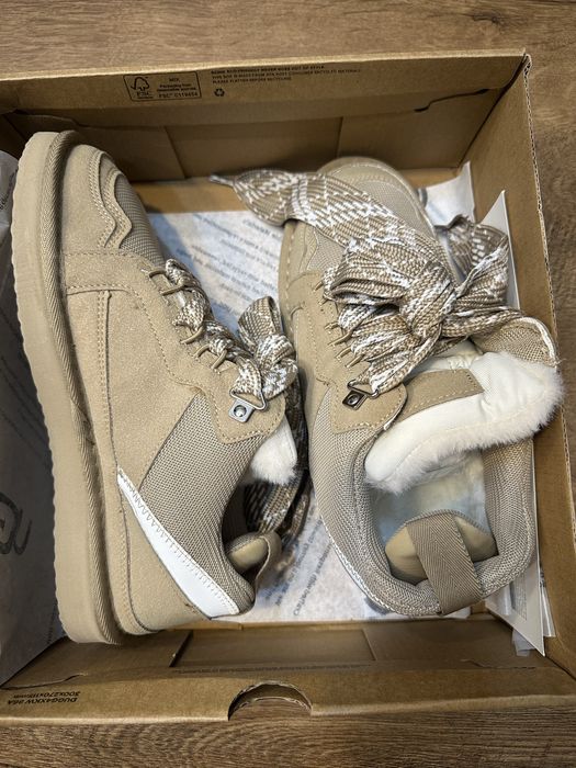 Зимни обувки с мек пух