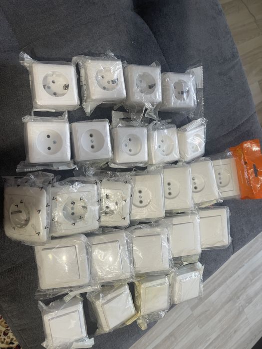 Розетки, выключатели