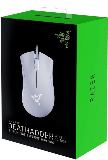 Razer Deathadder Essential white игровая мышка