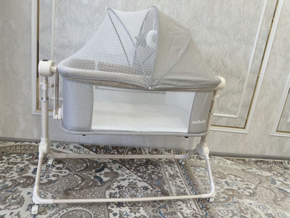 Люлька качеля кровать детская COOlBABY