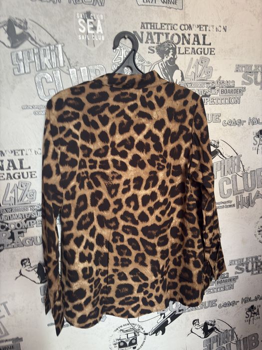 Блузка леопардовая