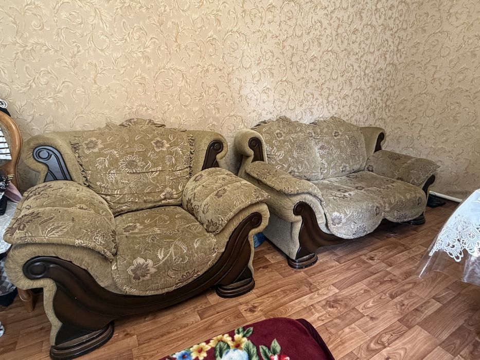Диван 3+2+1 в отличном состоянии!