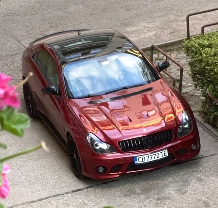 Mercedes-Benz CLS 55 AMG под наем за абитиурентски балове
