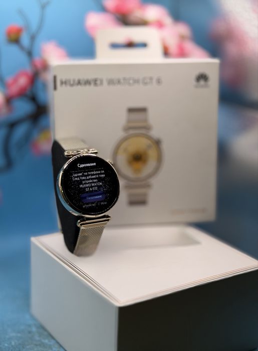 ГАРАНЦИОНЕН!!! Дамски смарт часовник Huawei Watch GT 6, 41MM, Gold