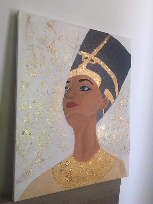 Нефертити - Акрил + шлагметал