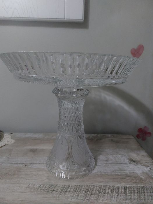 Хрустальные вазы-трансформеры, 2в1, пара.