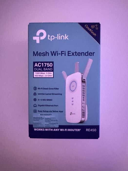 TP-Link Wifi Extender RE450 AC1750 Dual Band