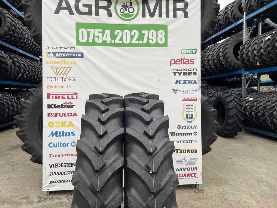 12.4-32 cu 8 pliuri marca OZKA cauciucuri noi pentru tractor spate