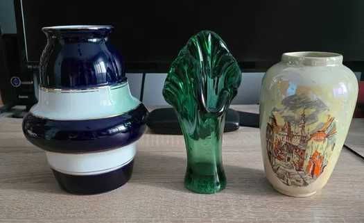 Vaze de rubin gravat și alte vaze