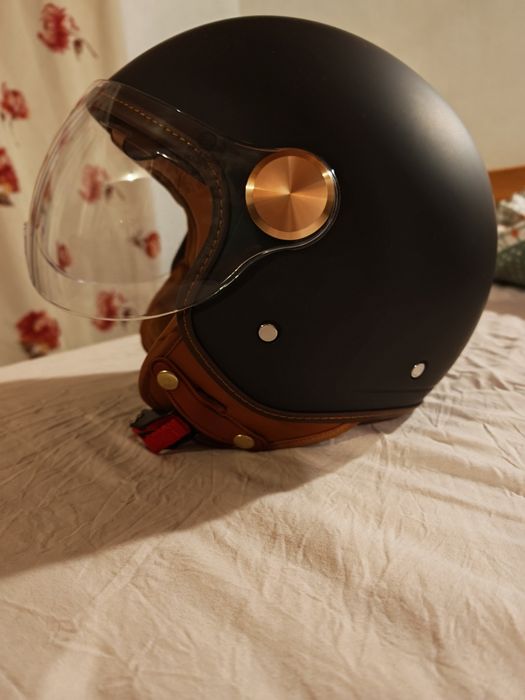 Чисто нова ретро каска Marco Crasie – размер L, с оригинална кутия