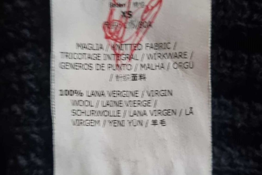 Pulover fara maneci Weekend Max Mara, 100% lana virgina, S/M