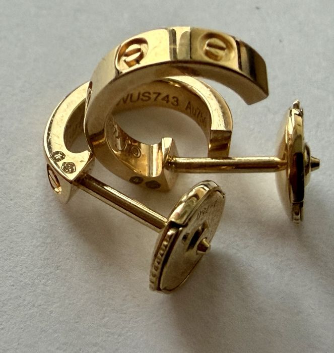 Cartier обеци ОРИГИНАЛНИ